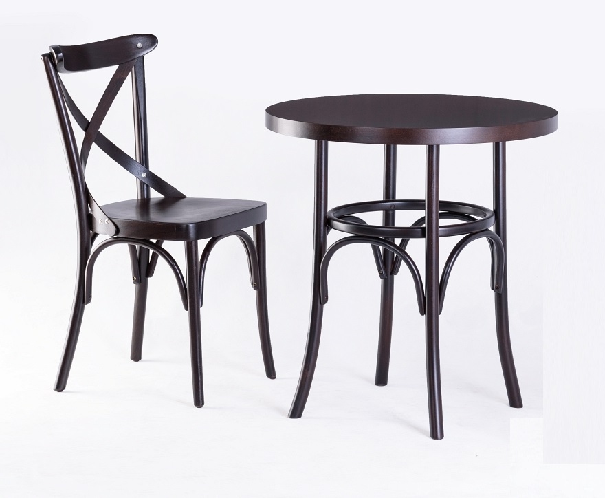 Stylowe włoski krzesło ze stolikiem